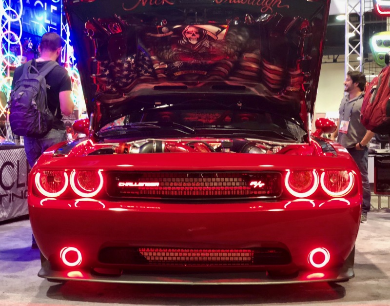 Dodge Challenger Fog Light Halo Kit - ORACLE Lighting - Amber - `08-`14